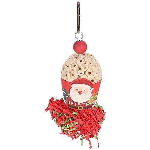 Zerodis Bright Colors Bird Chewing Toy for Relieving Boredom