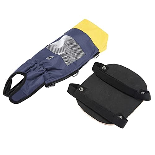 Comfortable Dog Scooter Wheelchair for Leg-Paralyzed Pets Protecting Chest During Indoor and Outdoor Walks