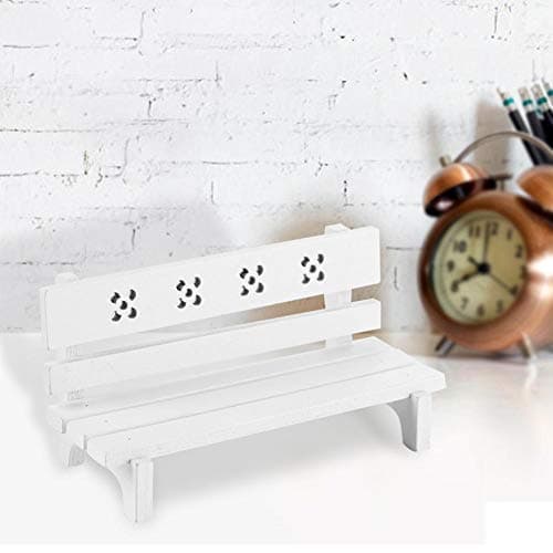 Miniature Wooden Park Bench for Dollhouses