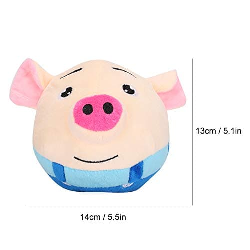 Interactive Electric Pig Ball Toy for Cats & Dogs (Cute Bouncing)
