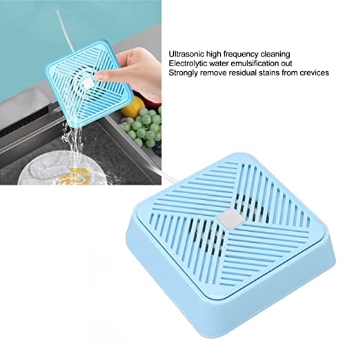 Mini USB Portable Dishwasher with Ultrasonic Cleaning for Home and Travel