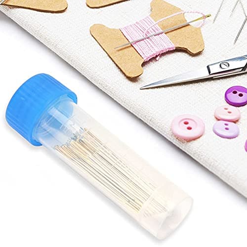 100pcs Metal Embroidery Needles Set with Storage Box