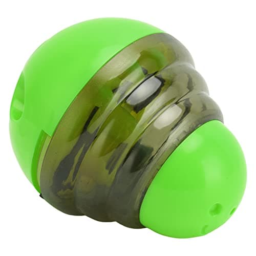 Premium Zerodis Dog Treat Ball Dispenser Puzzle Toy (Yellow) — Green