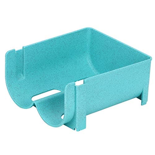 Stackable Beer & Wine Rack, Bottle & Can Storage for Kitchen Cabinet & Fridge (Blue)