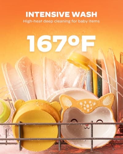 Silonn Portable Mini Dishwasher with 5L Tank for Apartments/RVs