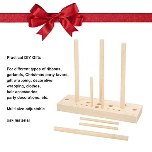 Wooden Ribbon Wreath Bow Maker Machine for Christmas Hair Bows