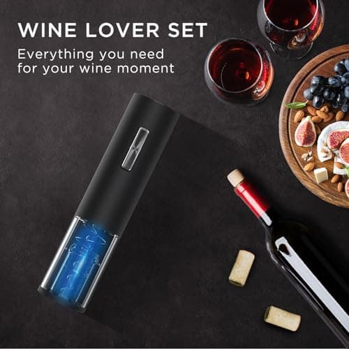 Electric Wine Opener Set - Perfect Christmas Gift for Wine Lovers and Parties