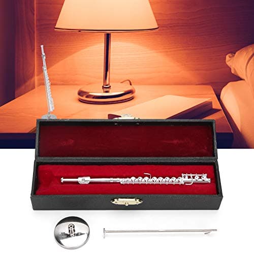 Copper Mini Flute with Stand & Case Home Ornament