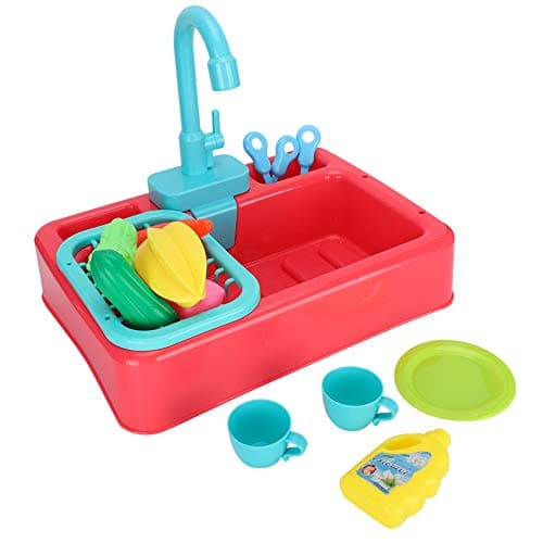 Zerodis Automatic Bird Bath Toy, Non-Lightweight & Easy Install Clean — Pink