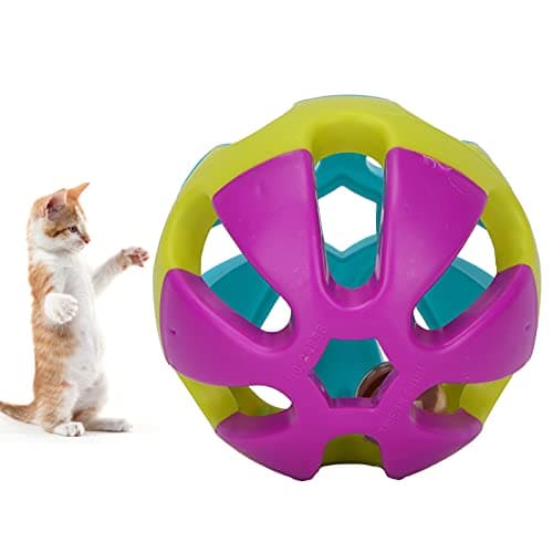 Zerodis Cat Jingle Ball Toy for Indoor Cats and Kittens