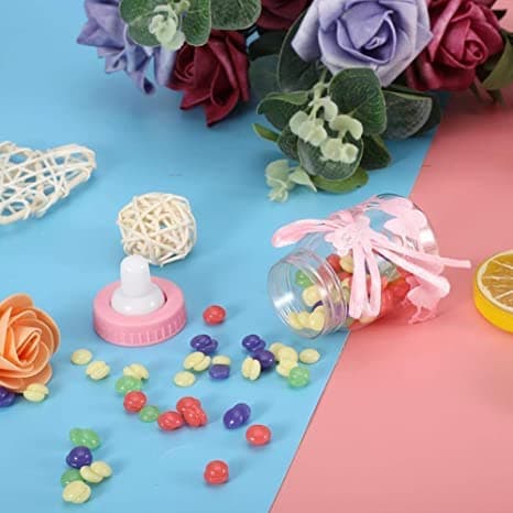 12Pcs Baby Bottle Shower Box Candy Gifts & Decorations