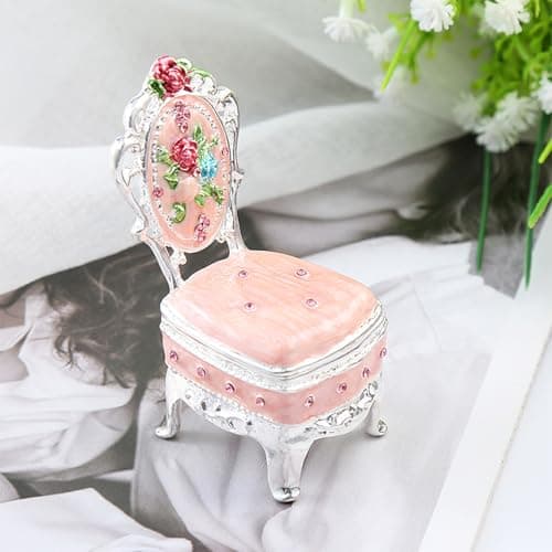 Mini Sofa-Shaped Jewelry Case for Home Decor