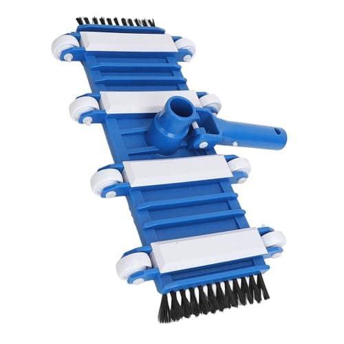 Zerodis 14 Inch Manual Pool Vacuum with Wheels
