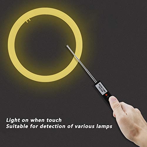 Zerodis Portable Neon Tester: Handheld Universal Lamp Detector for Electricians