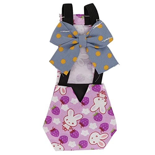 Reusable Duckling Chicken Goose Diaper with Bow Tie