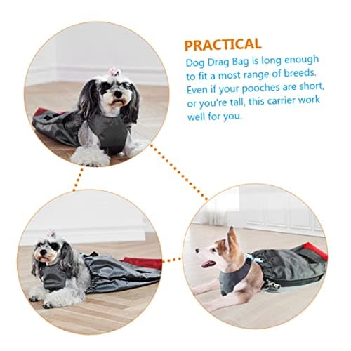 Sosoport Comfortable Drag Bag for Paralyzed Cats and Dogs Protection Material