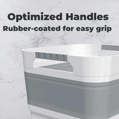 Sturdy Foldable Wash Basin for Baby Bottles, Versatile Kitchen, RV, Outdoor Sink