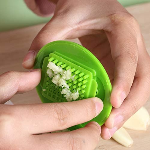 Mini Manual Garlic Chopper Press, Multi-Function Vegetable & Fruit Ginger Chopper for Kitchen Cutting