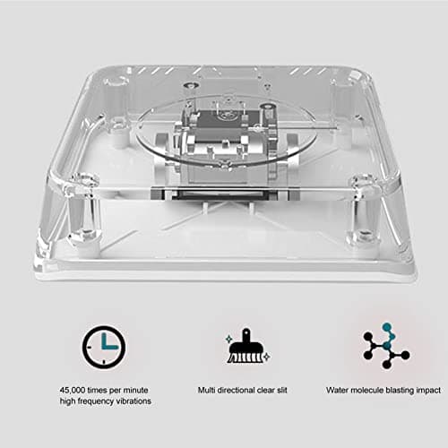 Mini Portable Ultrasonic Washing Machine for Kitchen Dishwasher (White)