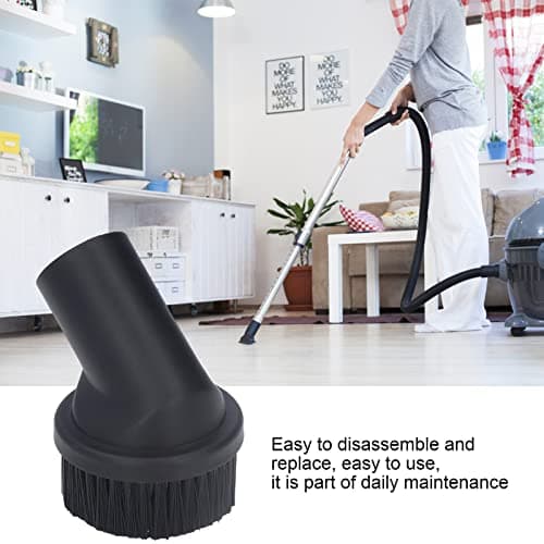 Zerodis 3PC Vacuum Round Brush Attachments Soft Horse Adapter Cleaner