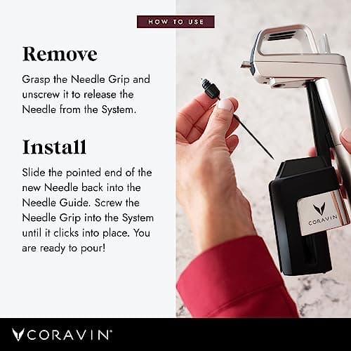 Coravin Timeless 3-Needle Kit - Preserve Wine for Years