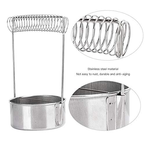 Zerodis Portable Stainless Steel Brush Washer for Oil Painting