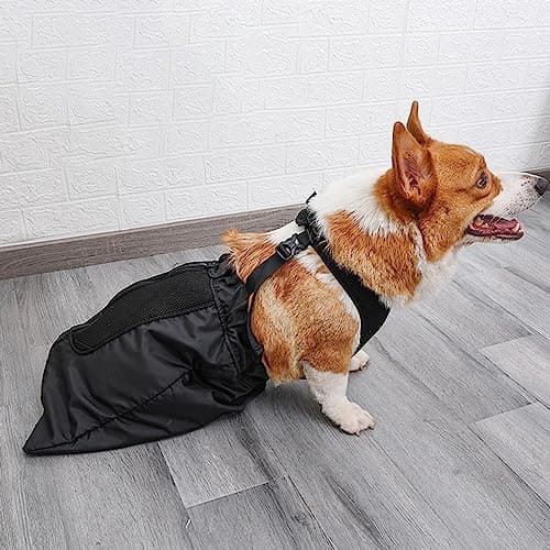 Drag Bag for Paralyzed Pets – Comfortable Indoor Wheelchair Alternative for Disabled Dogs (Large)
