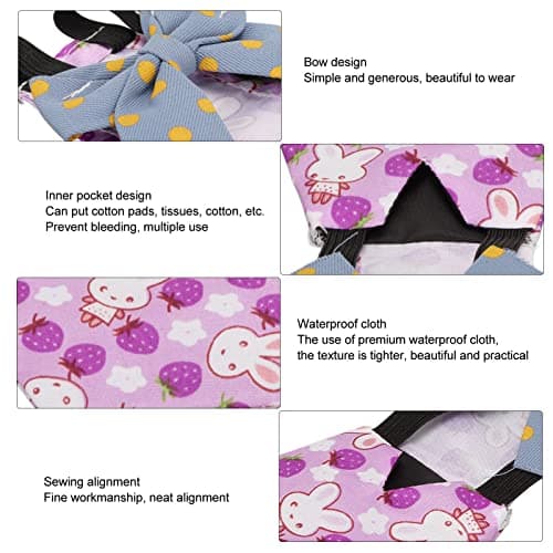 Reusable Duckling Chicken Goose Diaper with Bow Tie