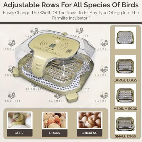 FarmLite Automatic Egg Turner Incubator | Updated 2025 | Chicken Hatching Egg Incubator