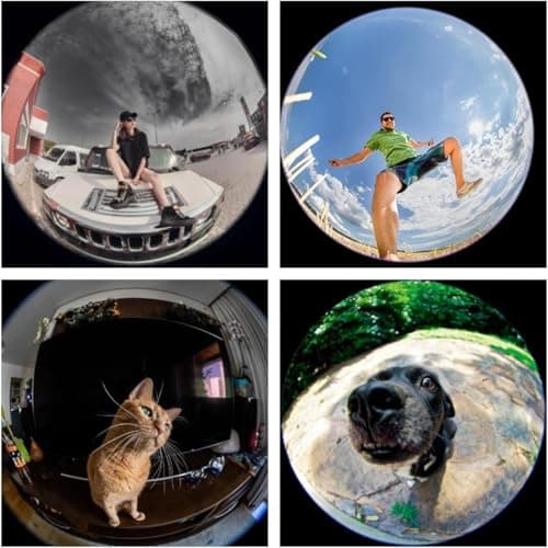 Universal HD Fisheye Lens for iPhone and Android Smartphones