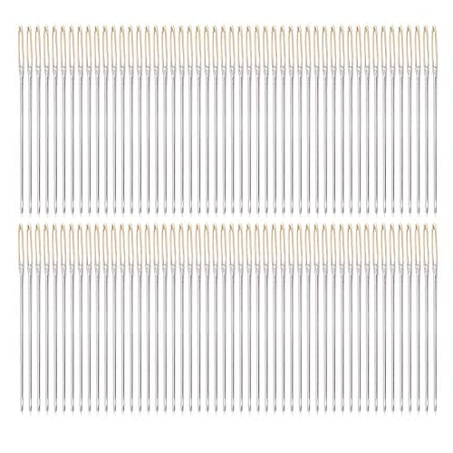 100pcs Metal Embroidery Needles Set with Storage Box — 22