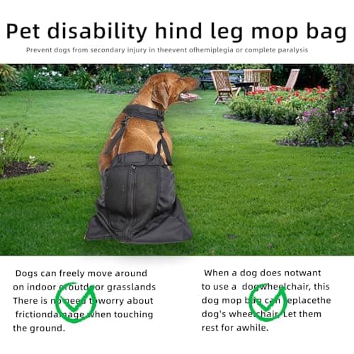 Dog Drag Bag for Paralyzed Dogs (Large)