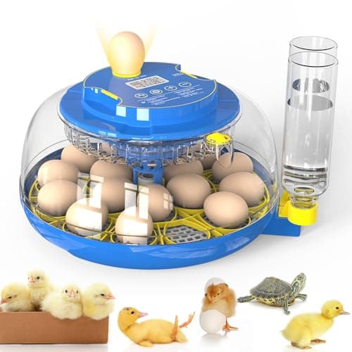 18 Egg Automatic Turning Incubator for Chicken and Quail Eggs