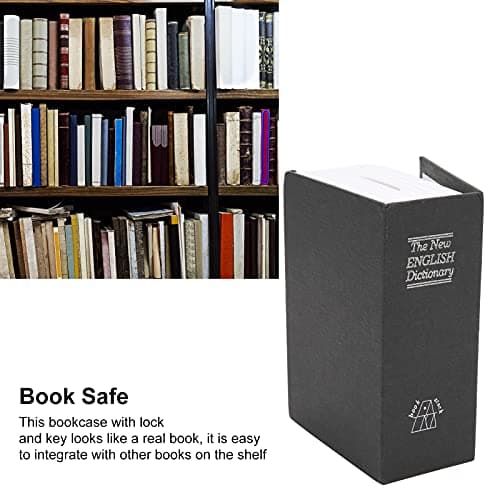 Secure Book with Combination Lock for Jewelry and Cash