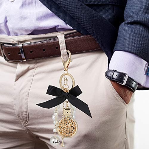 Zerodis Mini Key Ring, Handmade Alloy Pendant Car & Bag Decoration