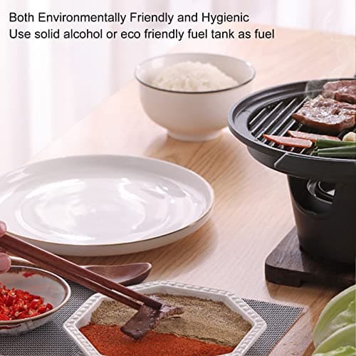 ZeroDis Mini Smokeless Charcoal Grill - Perfect for One Person & Indoor Use