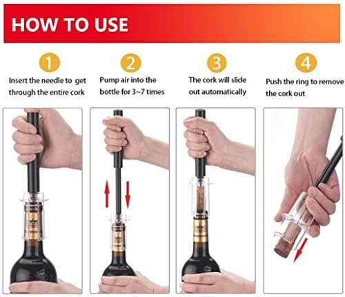 Efficient Corkscrew Bottle Opener Set for Wine Lovers