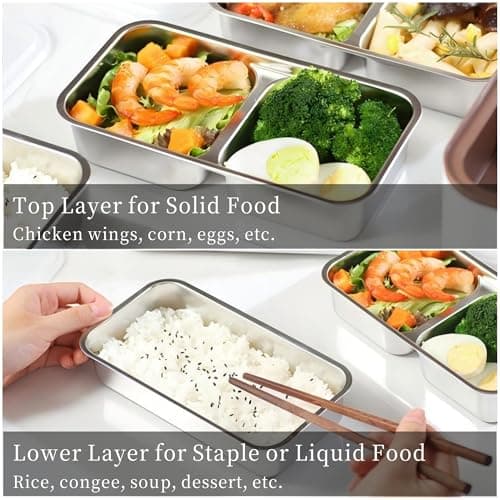 Zerodis 0.8L Electric Lunch Box – Portable Waterproof Food Warmer for Home, Office, and Car