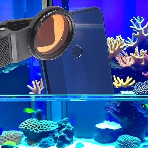 Zerodis Fish Photography Lens with Macro for Smartphone Aquarium Photography
