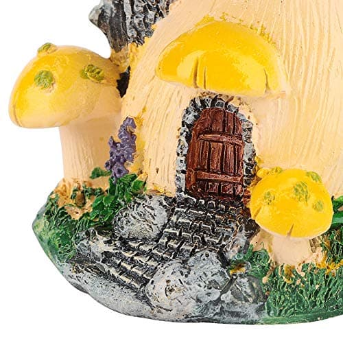 Mushroom Fairy House for Garden Patio Yard Decoration