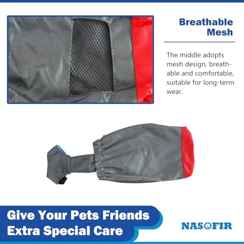 Adjustable Drag Bag for Paralyzed Dogs' Rear Legs - Comfortable Indoor Wheelchair Alternative for Disabled Pets (XL)