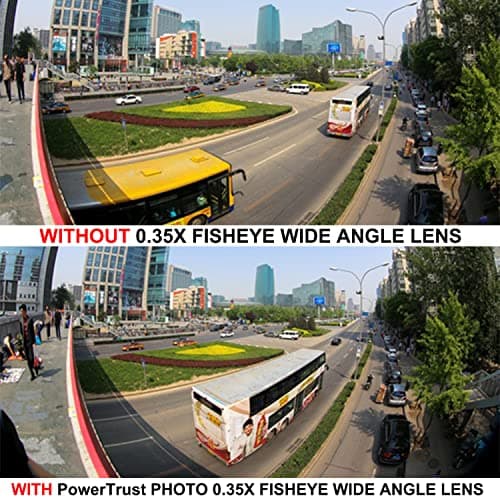 Nikon D5x00 Series Compatible 52mm 0.35x Fisheye Wide Angle Lens