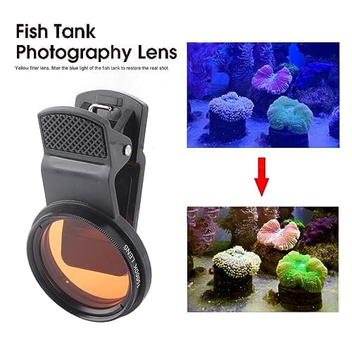 Zerodis Fish Photography Lens with Macro for Smartphone Aquarium Photography