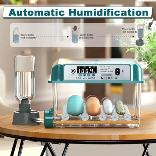 12-16 Egg Automatic Incubator for Chicken & Quail Eggs