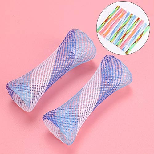 Zerodis 10Pcs Interactive Colorful Spring Cat Toys