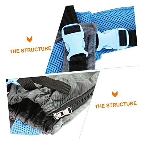 Amosfun 3pcs Practical Dog Carriers for Small or Paralyzed Dogs - Travel Bags for Pets