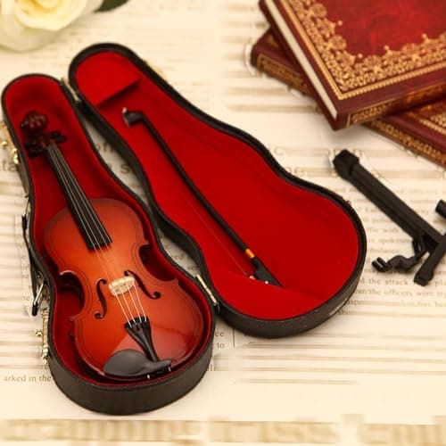 Miniature Violin That Plays Sad Music (4 cm)