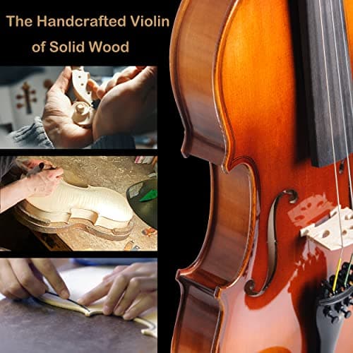 Spruce and Maple Solid Wood Violin Outfit for Beginners - Craft Your Perfect Sound