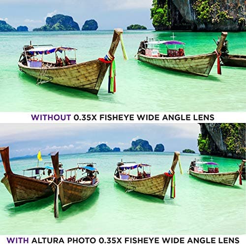 Altura Photo 58MM 0.35x Fisheye Wide Angle Lens with Macro for Canon DSLR Cameras