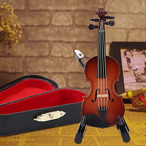 Tiny Violin for Complainers: Four Seasons Miniature Violin with Stand & Case